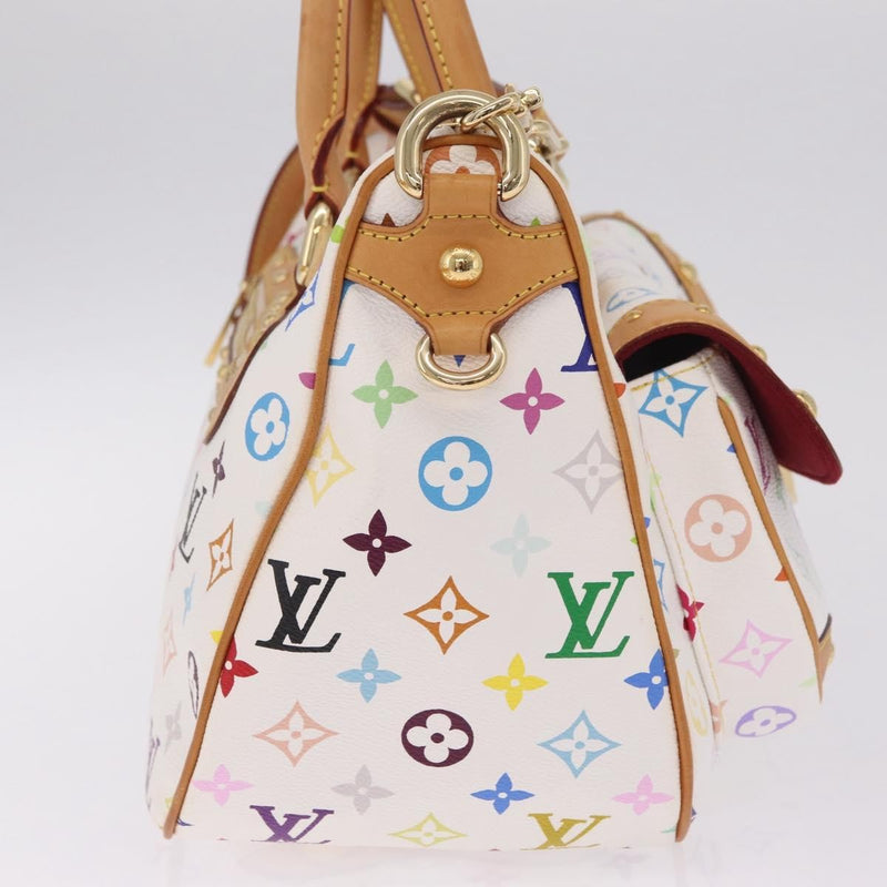 Louis Vuitton Rita Monogram Multicolor White Canvas Bag