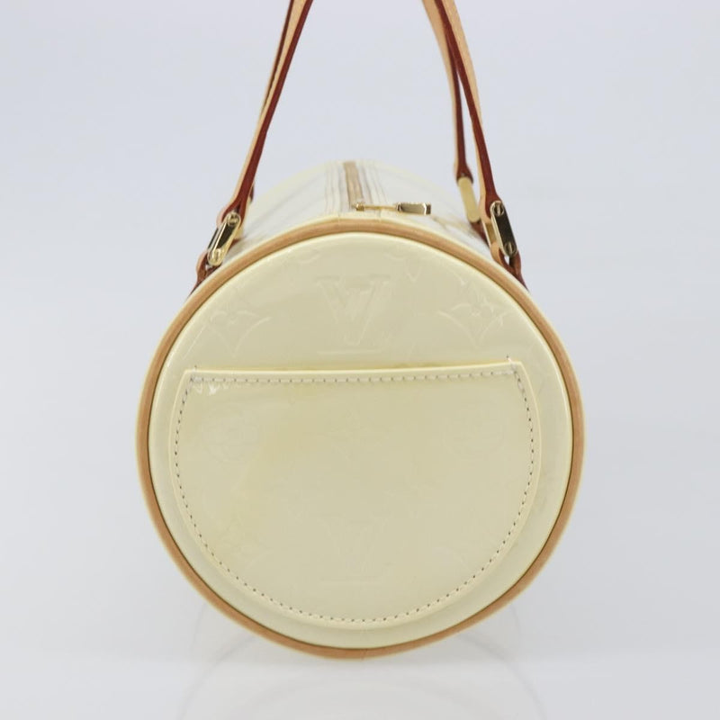 Louis Vuitton Bedford Monogram Vernis Beige Patent_leather Bag