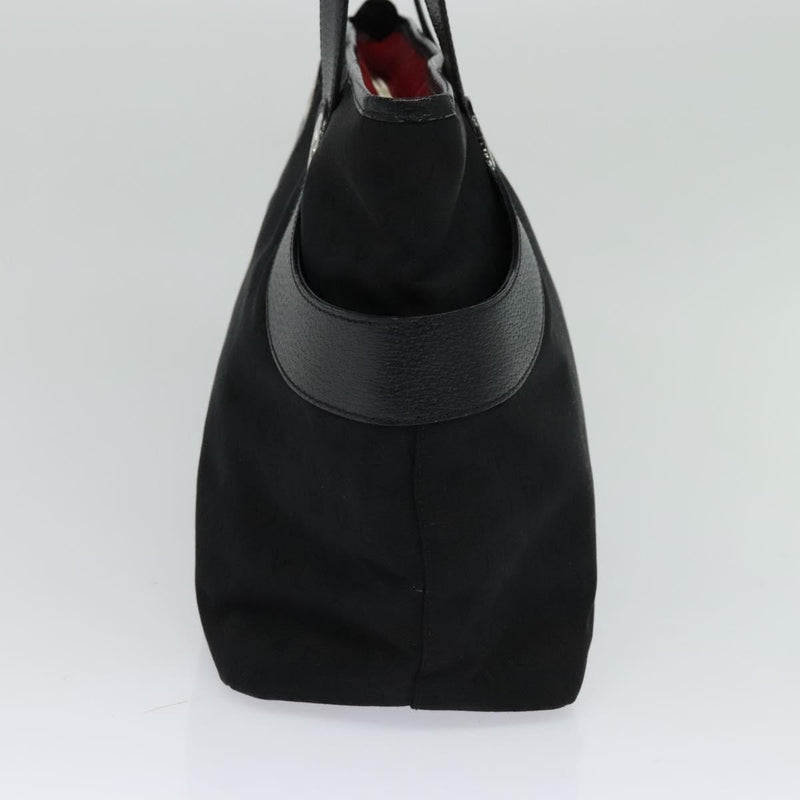 Bvlgari Logomania Canvas Black Bag