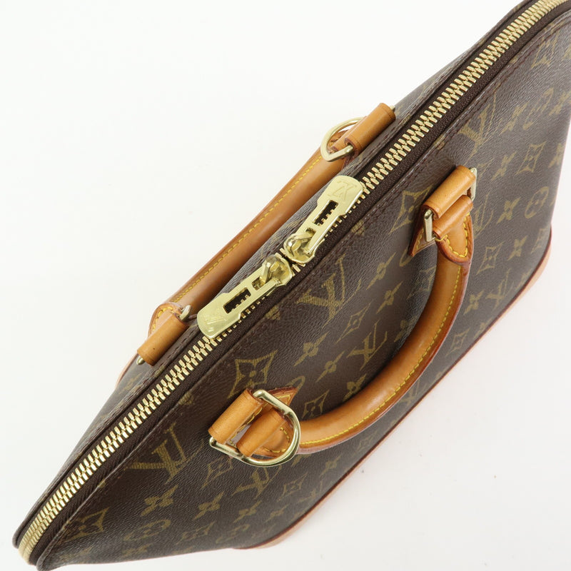 Louis Vuitton Alma Monogram Canvas Brown Bag