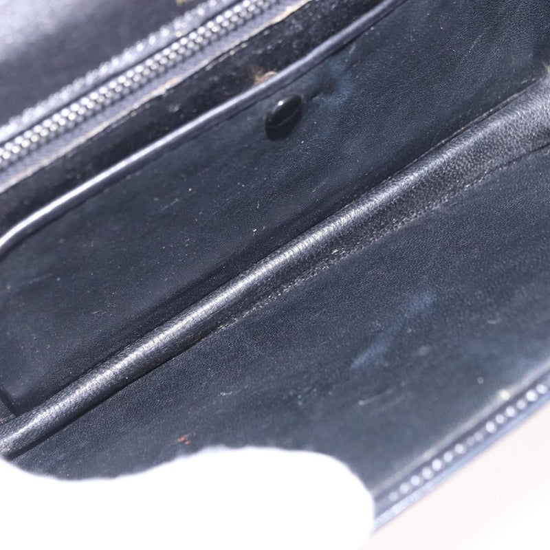 Celine Shoulder Leather Black Bag