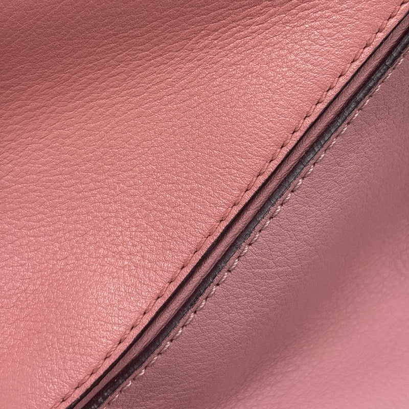 Loewe Puzzle Leather Pink Bag