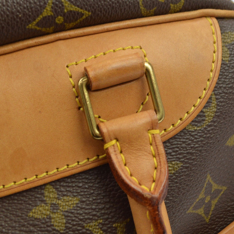 Louis Vuitton Deauville Monogram Canvas Brown Bag