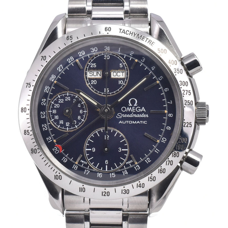 Omega Speedmaster Triple Calendar Chronograph Automatic Stainless Steel Watches