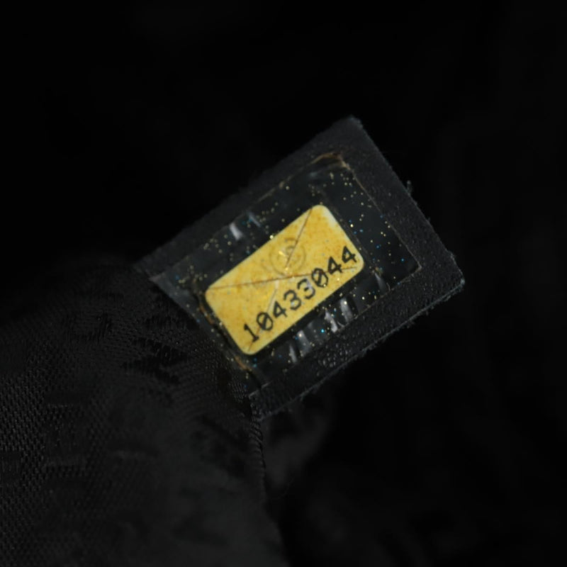 Chanel Camellia Messenger Tweed Black