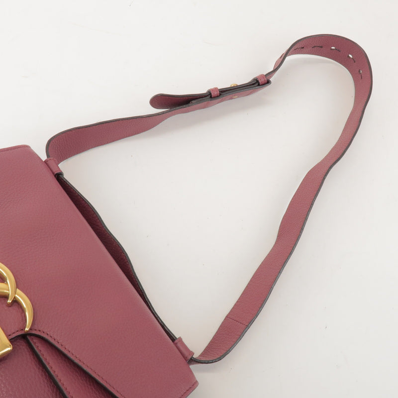 Gucci Gg Marmont Leather Pink Bag