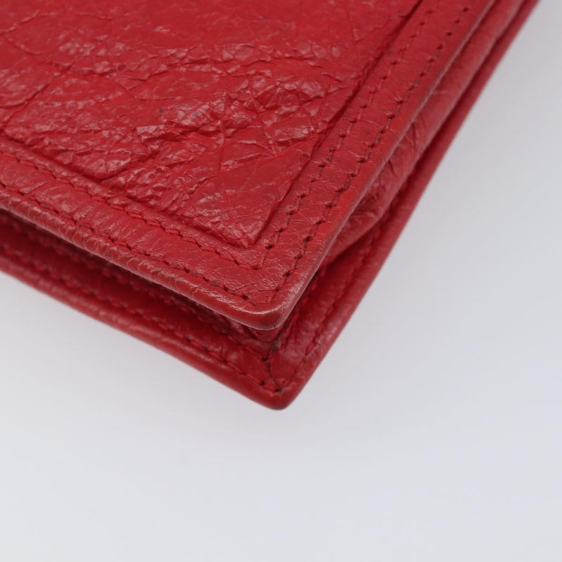 Balenciaga Explorer Leather Red Bag