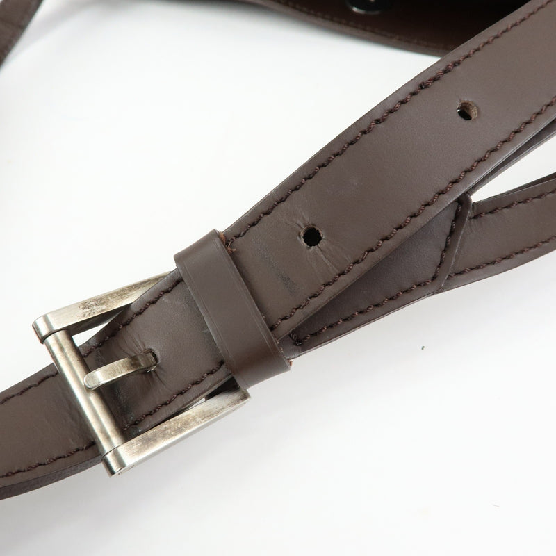 Louis Vuitton Mandara Epi Leather Brown Bag