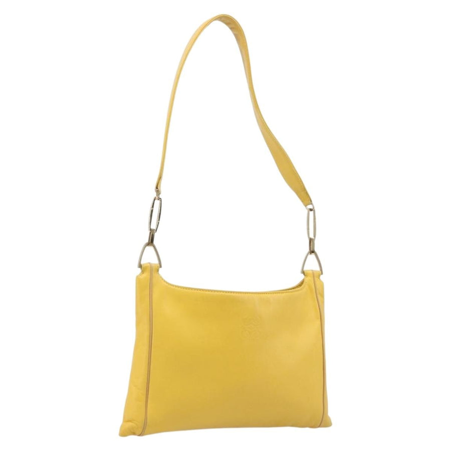 Loewe Shoulder Bag Leather Yellow