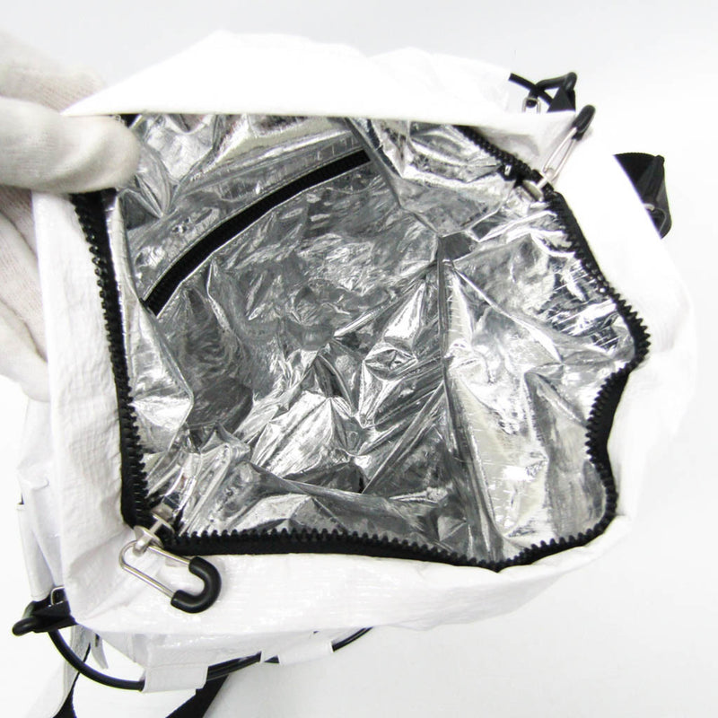 Bottega Veneta Tent Belt Nylon White Plastic Bag