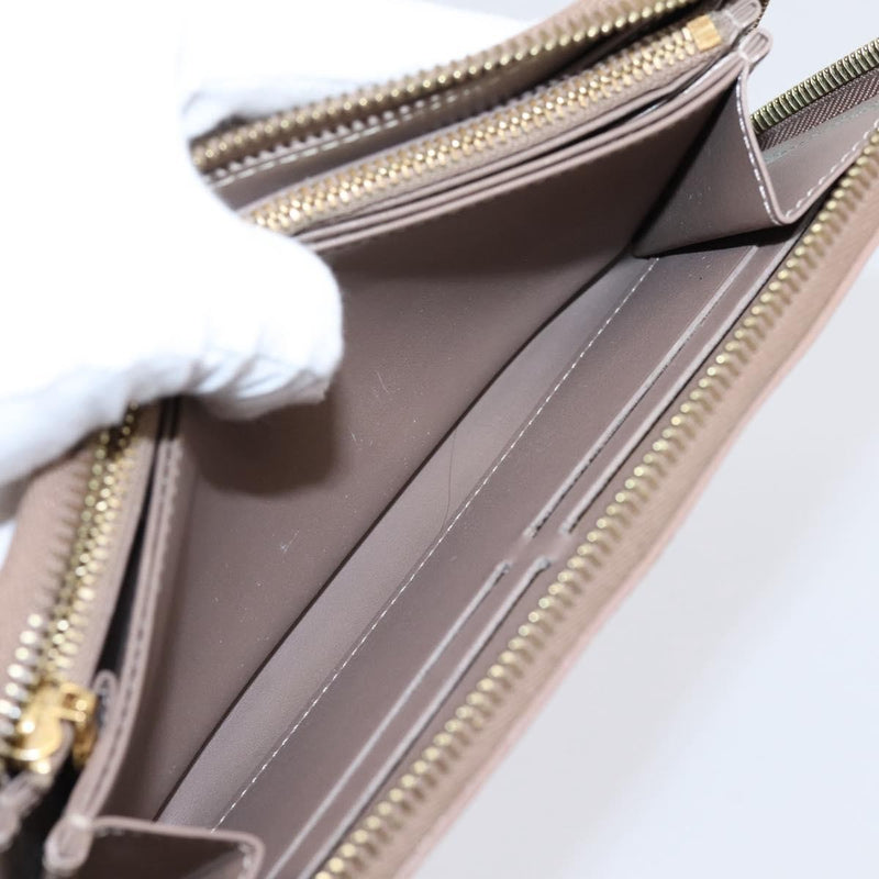 Louis Vuitton Zippy Monogram Vernis Beige Patent_leather Accessory