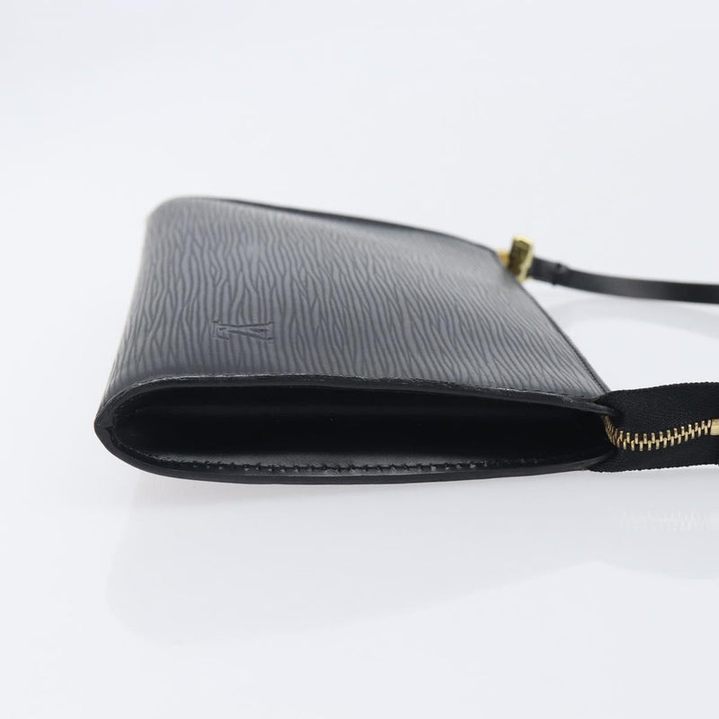Louis Vuitton Pochette Accessoires Epi Leather Black Bag