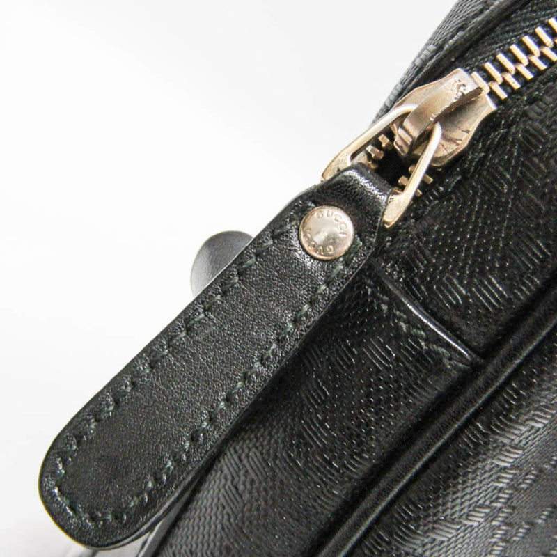 Gucci Bright Convertible Diamante Leather Black Bag