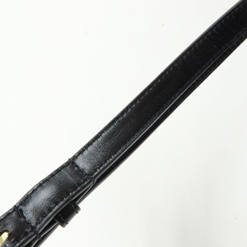 Saint Laurent Paris Chain Leather Black Bag