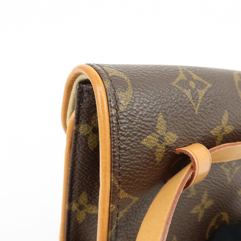 Louis Vuitton Florentine Waist Monogram Canvas Brown Bag