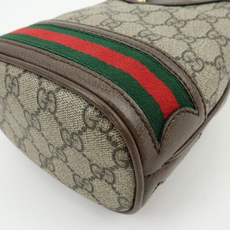 Gucci Ophidia Bucket Gg Coated Canvas Beige Bag