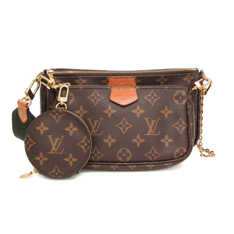 Louis Vuitton Multi Pochette Accessoires Pouch Monogram Canvas Brown