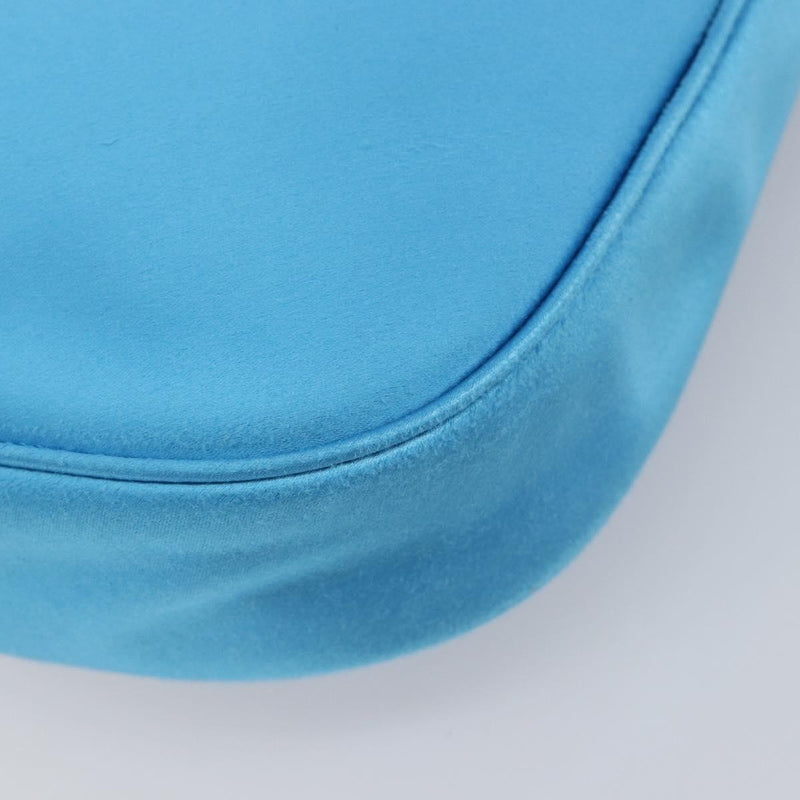 Balenciaga Leopolda Satin Blue Bag