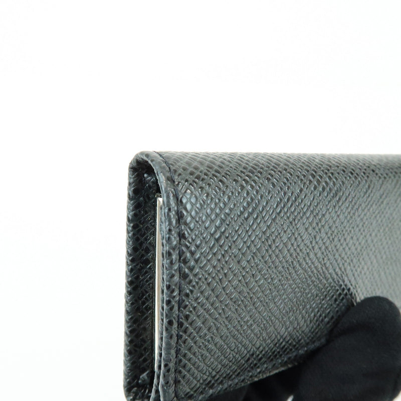 Louis Vuitton Multiclés 4 Cuir Verni Black Leather Accessory