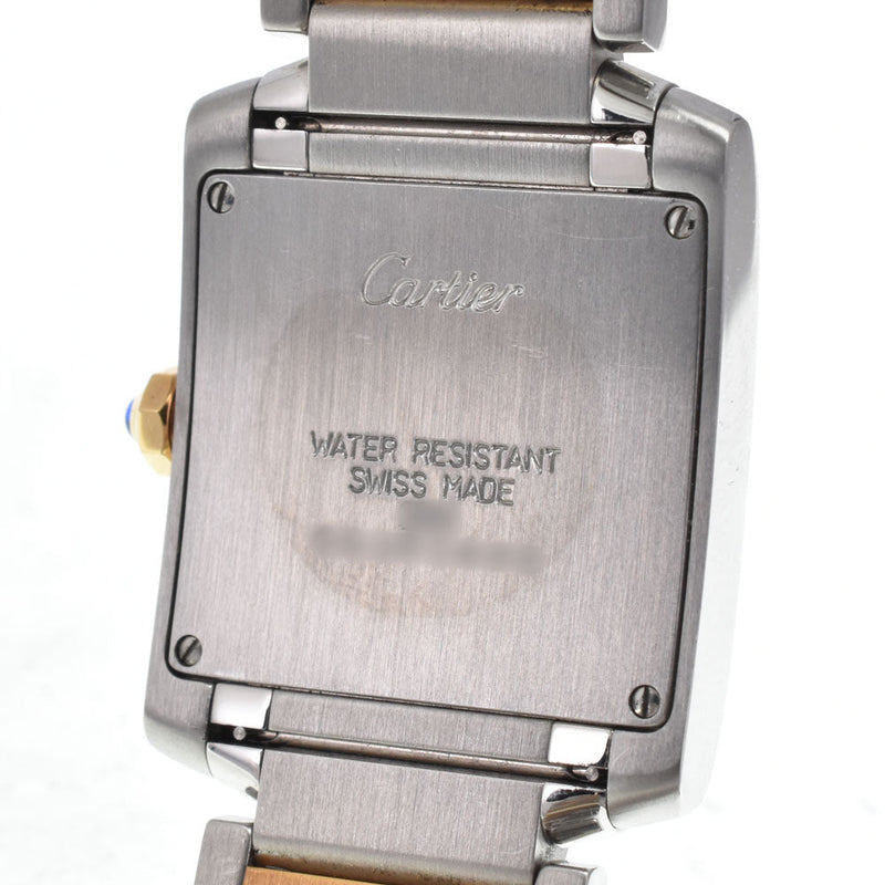 Cartier Tank Francaise Quartz Stainless Steel And Yellow Gold Watches