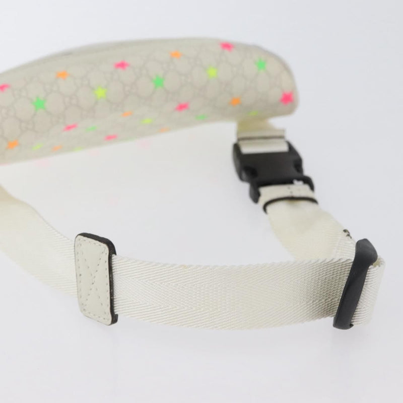 Gucci Childrens Belt Printed Gg Coated Canvas Multicolour Bag