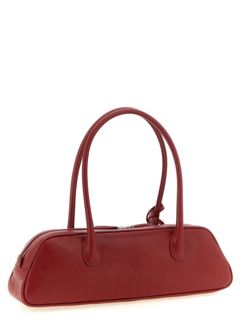 Magda Butrym Calf Leather Shoulder Bag — Red