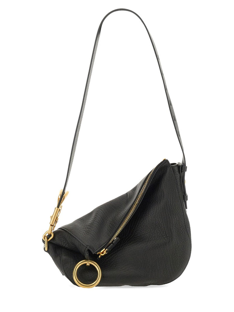 Burberry Knight Shoulder Bag — Black