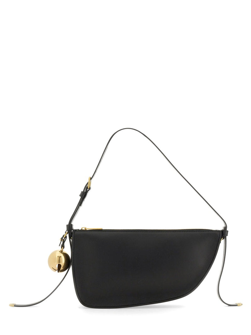 Burberry Shield Shoulder Bag — Black