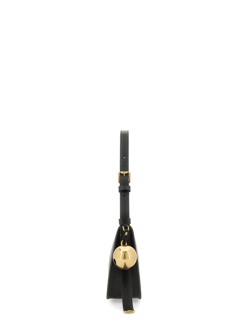 Burberry Shield Shoulder Bag — Black
