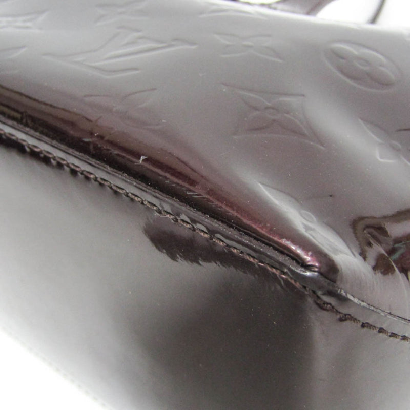 Louis Vuitton Wilshire Monogram Vernis Burgundy Patent_leather Bag