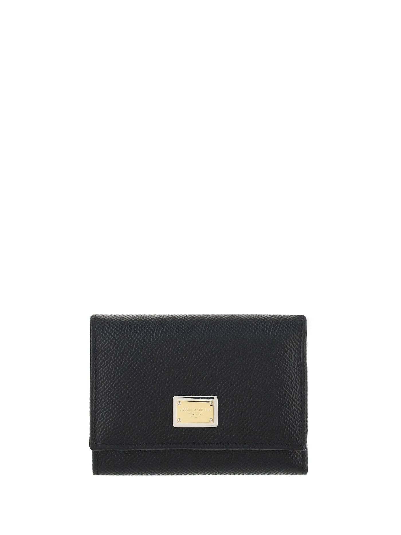 Dolce & Gabbana Calf Leather Wallet — Black Purses