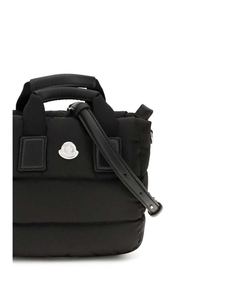 Moncler Caradoc Shoulder Bag — Black Nylon