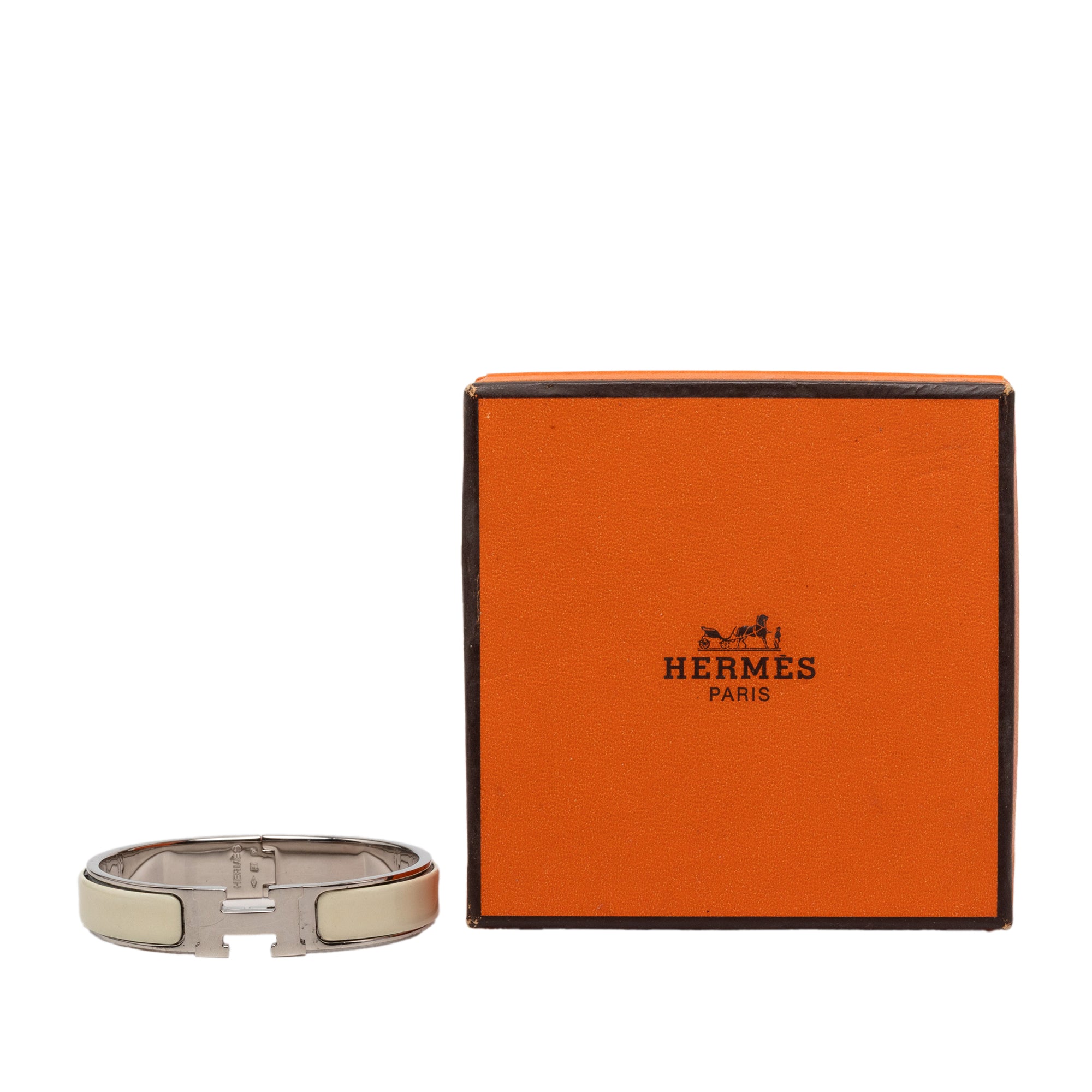 Narrow Enamel Clic H Bracelet PM - Image 6