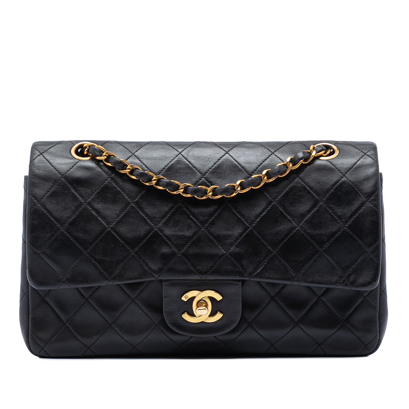 Medium Classic Lambskin Double Flap - Image 1