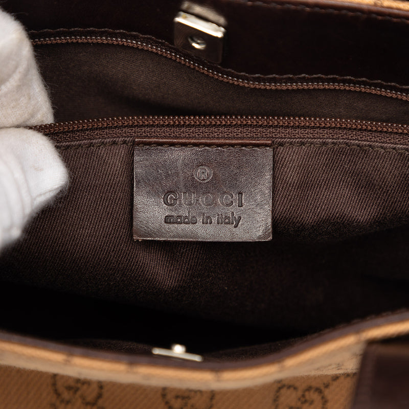 GG Denim Handbag - Image 5