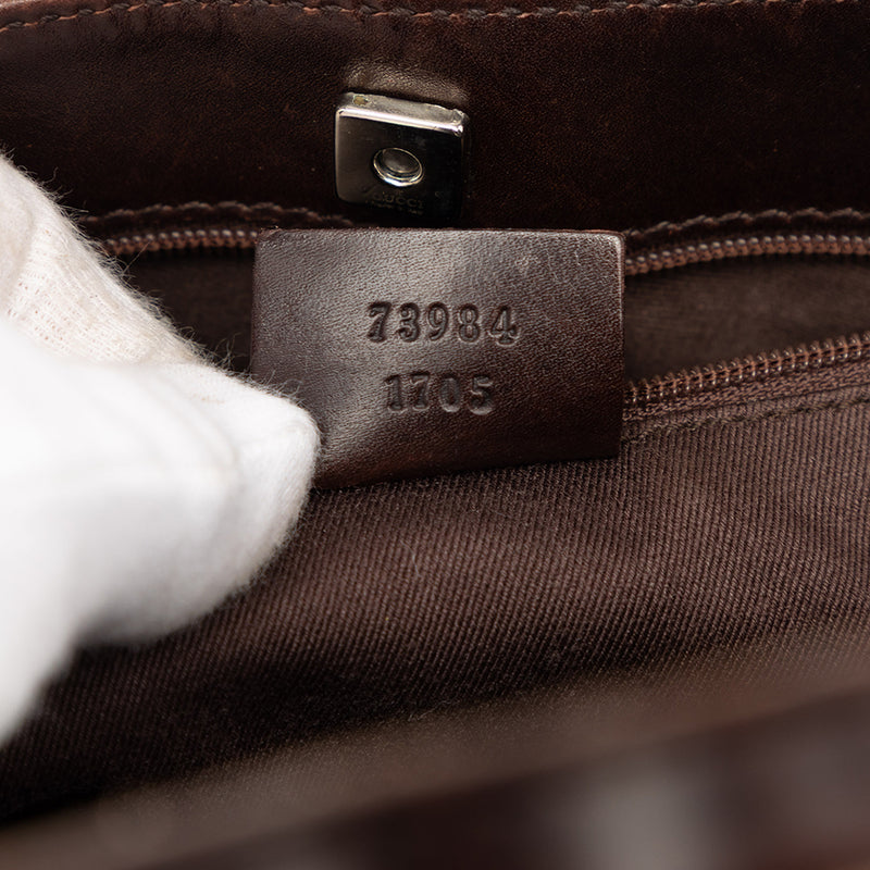 GG Denim Handbag - Image 6