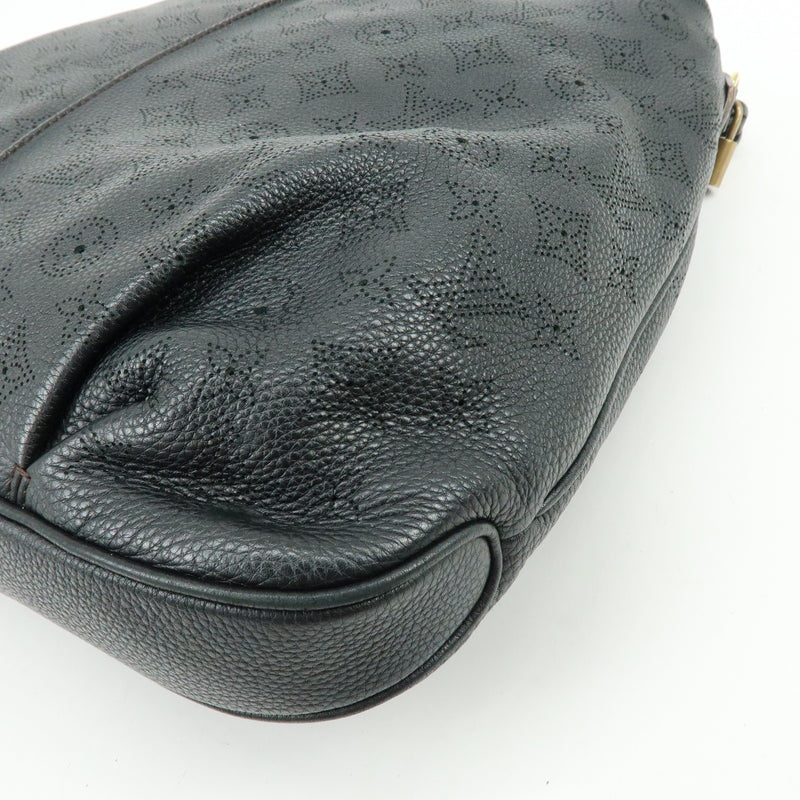 Louis Vuitton Selene Mahina Leather Black Bag