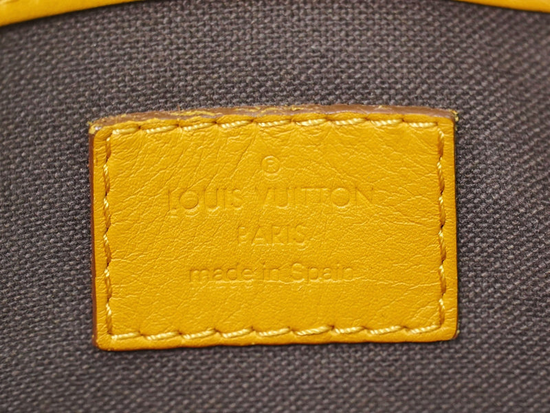 Louis Vuitton Tadao Damier Infini Leather Yellow Bag