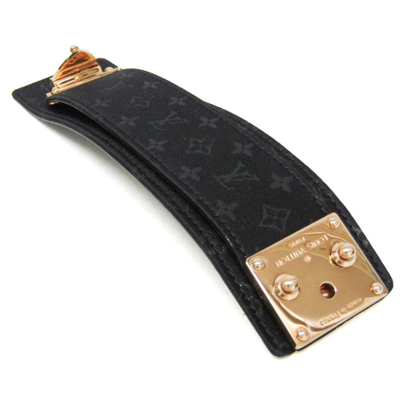 Louis Vuitton S Lock Damier Vernis Black Satin Bijoux