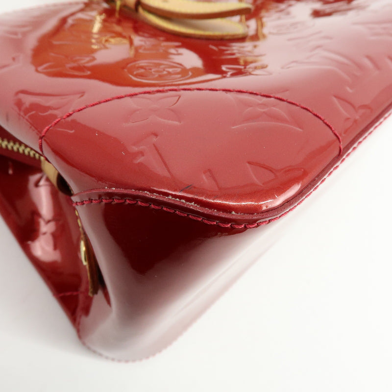 Louis Vuitton Rosewood Avenue Monogram Vernis Red Patent_leather Bag
