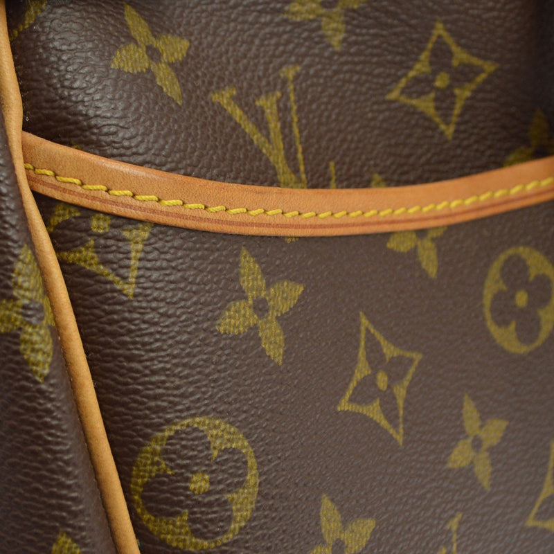 Louis Vuitton Deauville Monogram Canvas Brown Bag