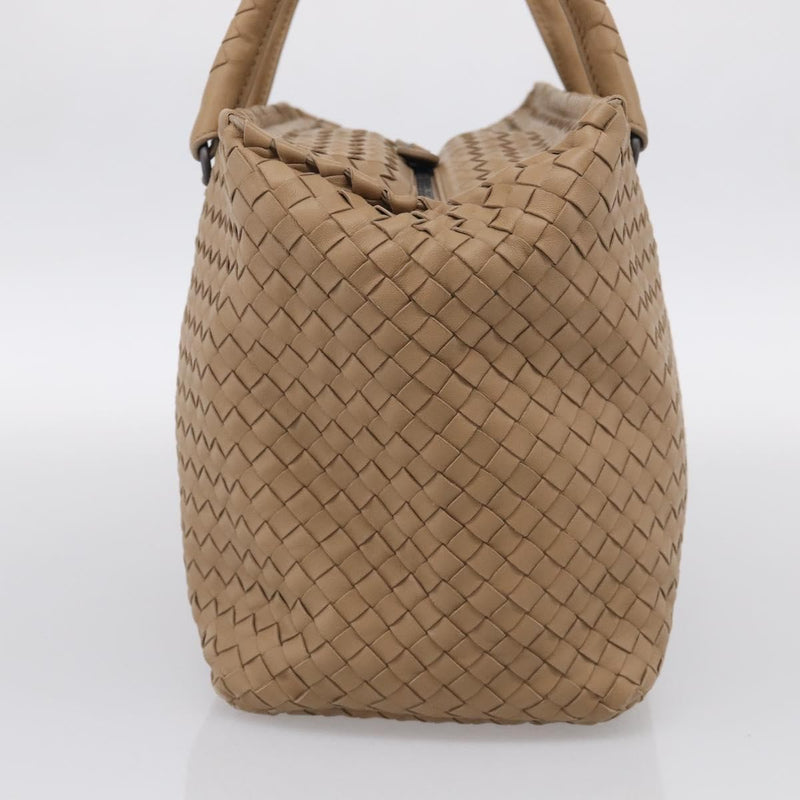 Bottega Veneta Brick Intrecciato Nappa Brown Leather Bag