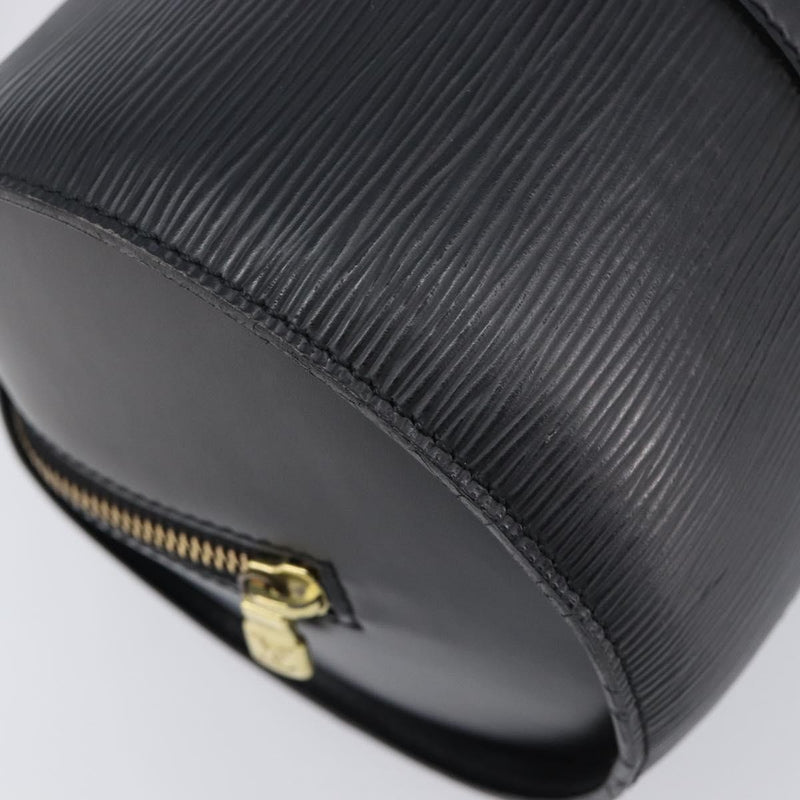 Louis Vuitton Soufflot Epi Leather Black Bag