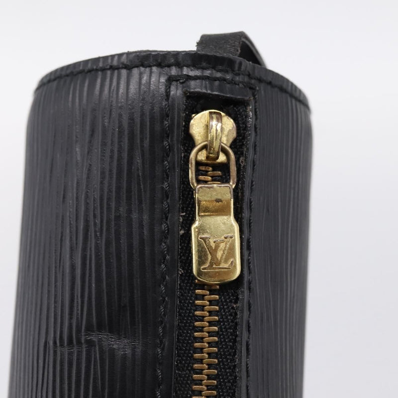 Louis Vuitton Soufflot Pochette Epi Leather Black Bag