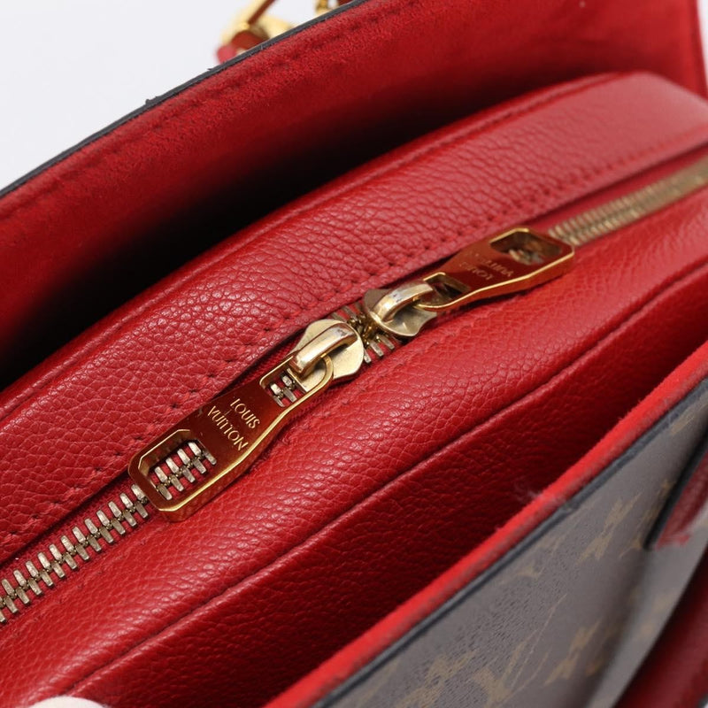 Louis Vuitton Alma Bnb Monogram Canvas With Leather Brown Bag