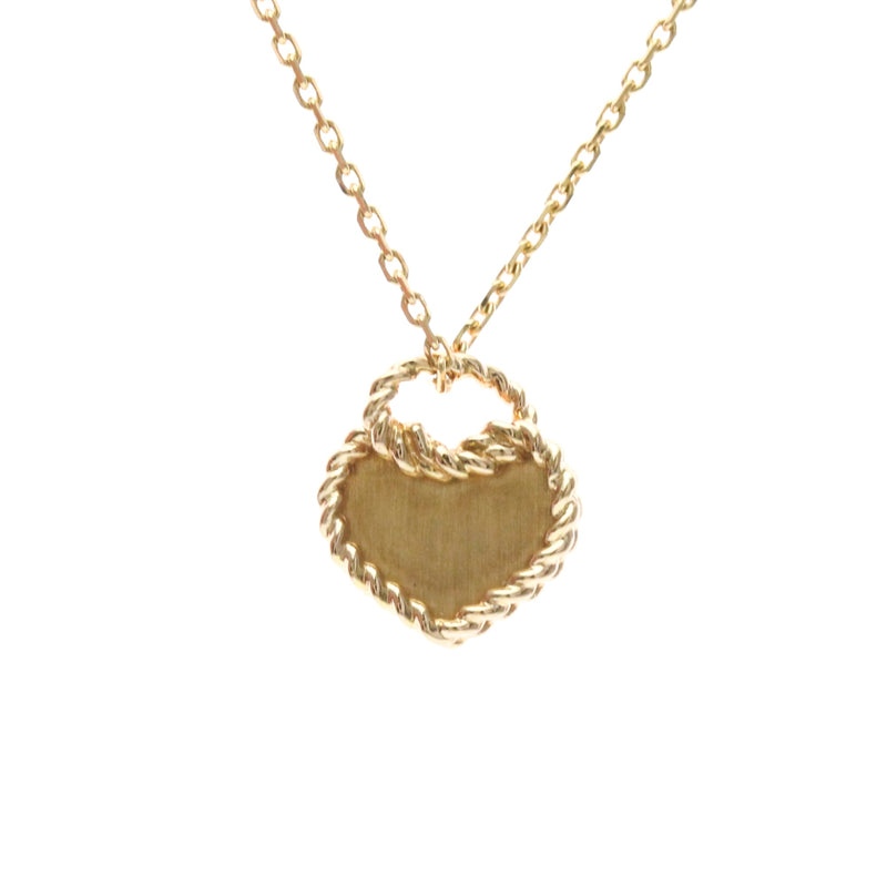 Cartier Torta Heart Pendant 18k Rose Gold Pink Pink_gold Bijoux