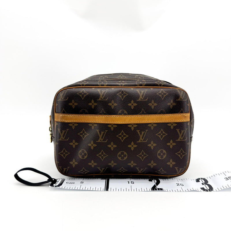 Louis Vuitton Reporter Monogram Canvas Brown Bag