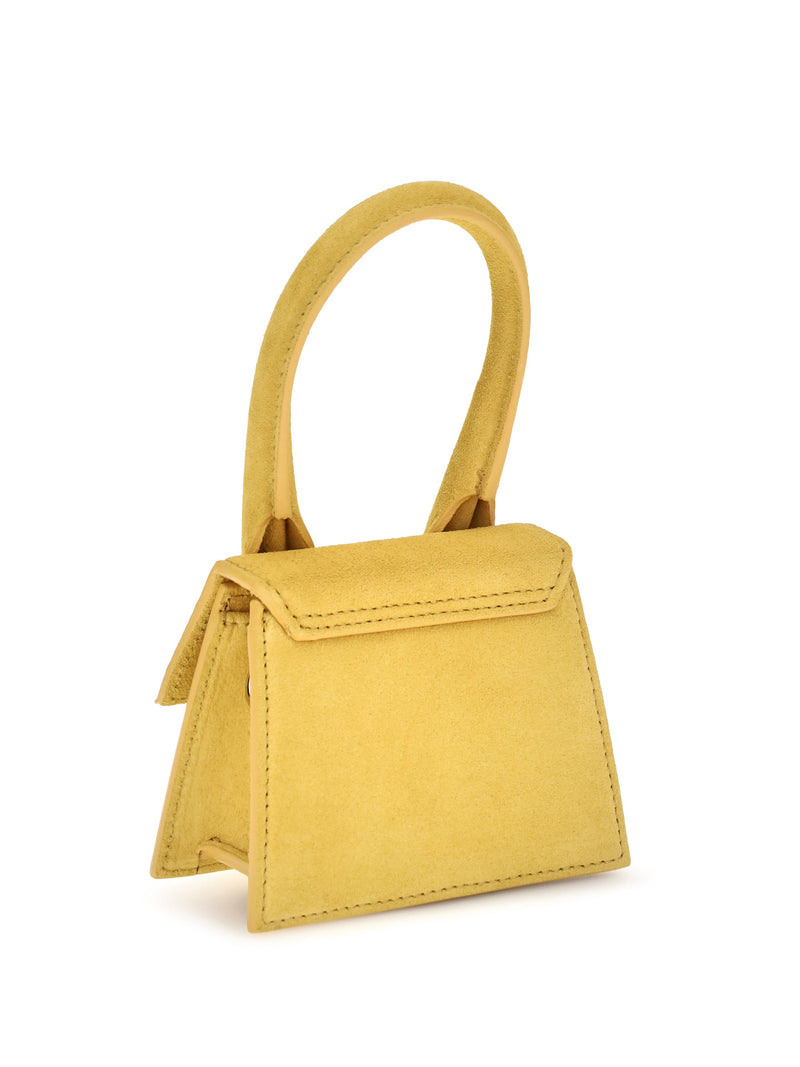 Jacquemus Top Handle Bag — Yellow Leather