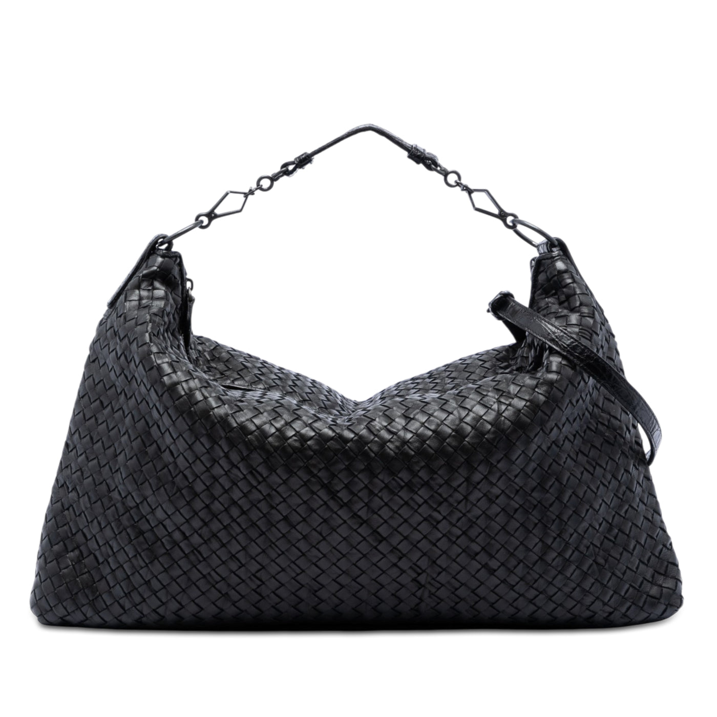 Nappa Intrecciato Satchel - Image 1