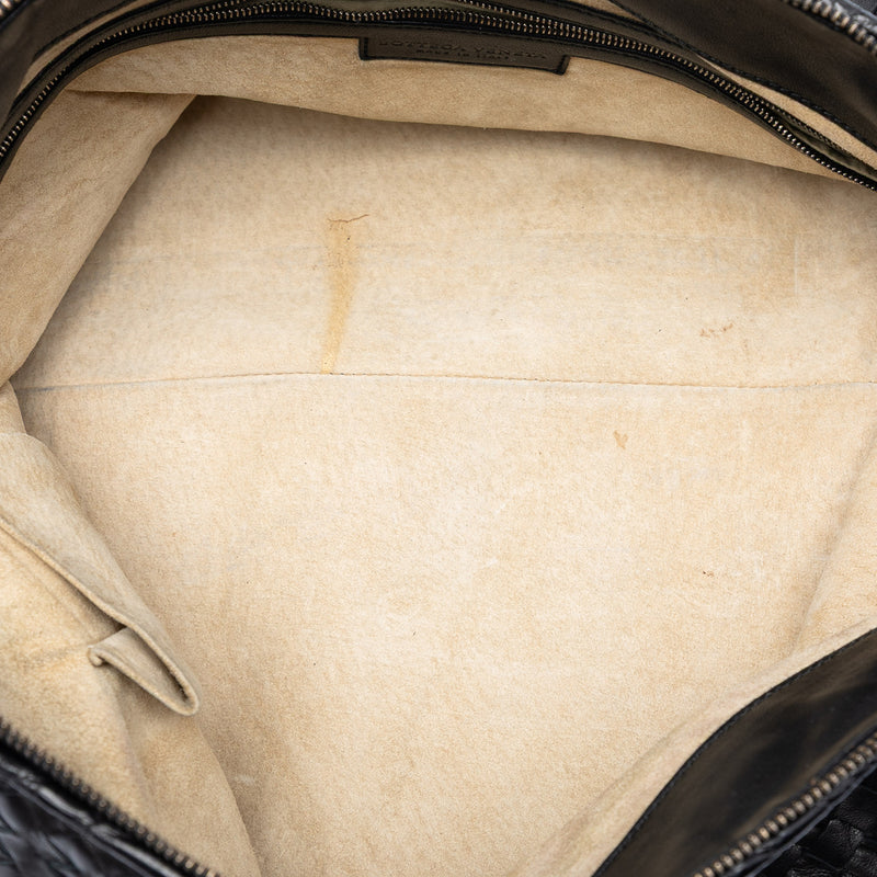 Nappa Intrecciato Satchel - Image 4
